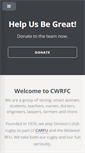 Mobile Screenshot of cwrfc.org